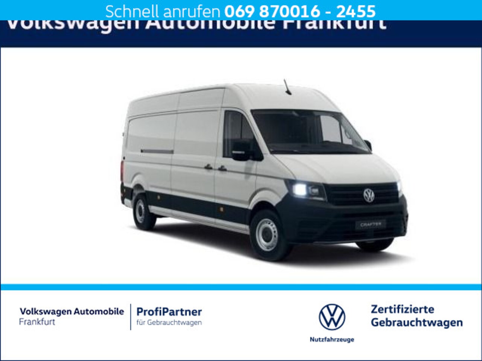 Volkswagen Crafter Kasten mittlerer Radstand – Bild 2