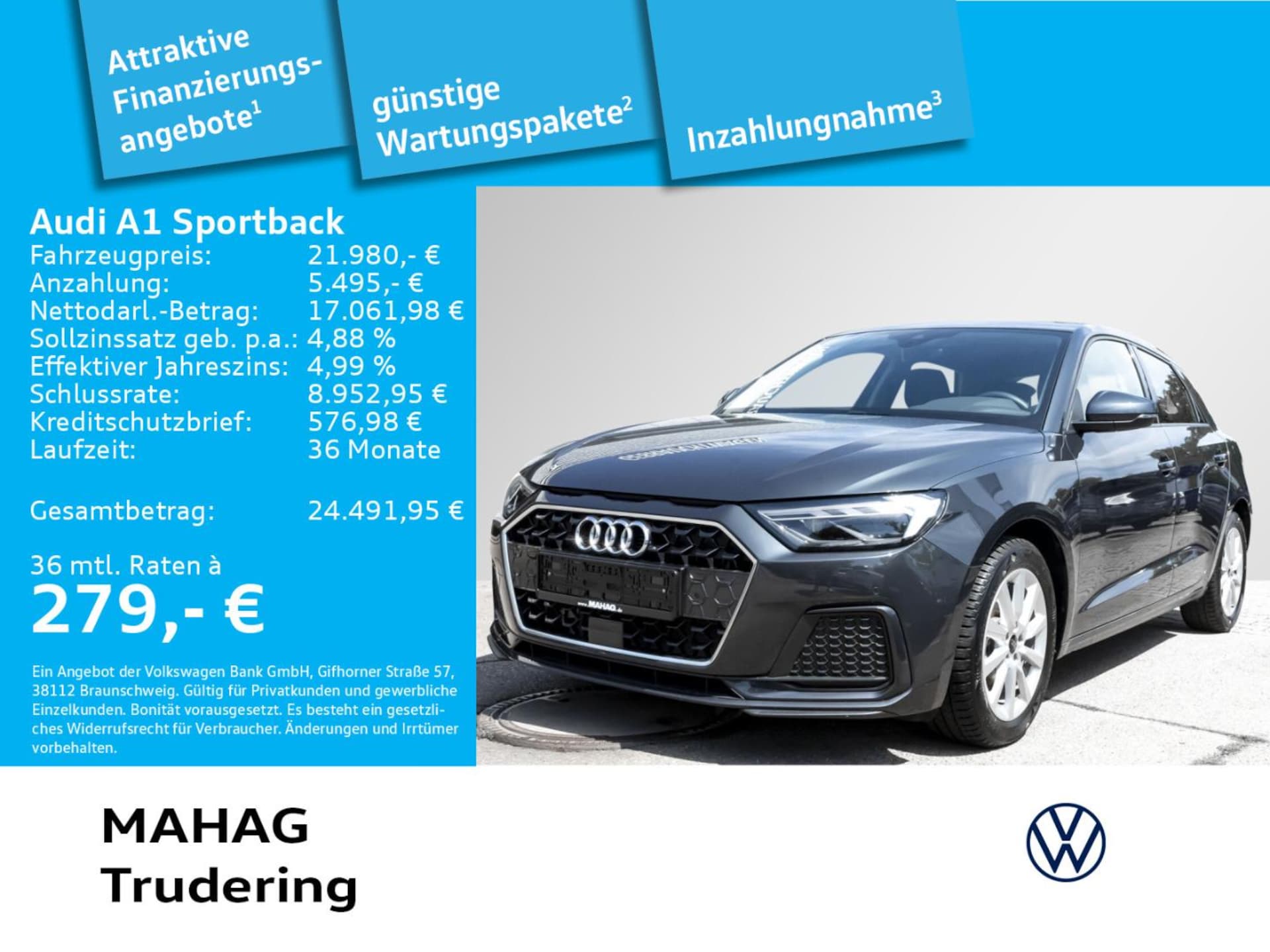 Audi A1 Sportback Advanced