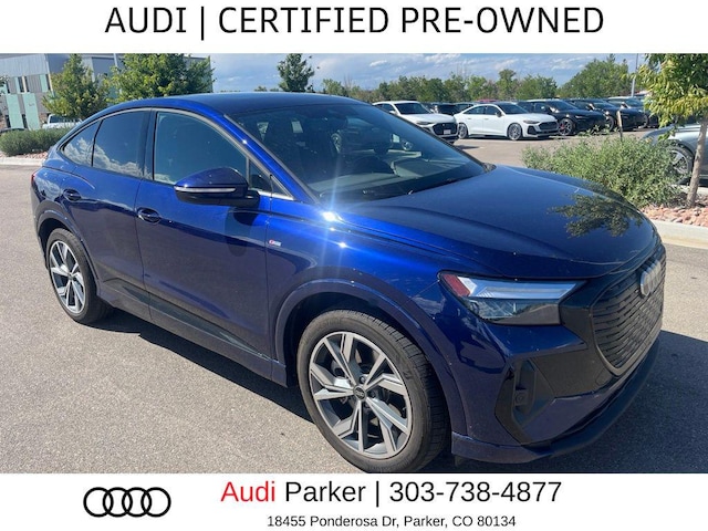 Used 2024 Audi Q4 Sportback e-tron Premium with VIN WA12UBFZ7RP066431 for sale in Parker, CO