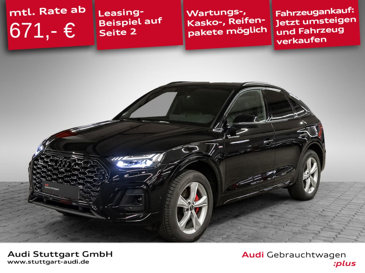 Bild über Audi Q5 Sportback 40 TDI quattro S tronic - für weitere Informationen kontaktieren Sie den Audi Partner