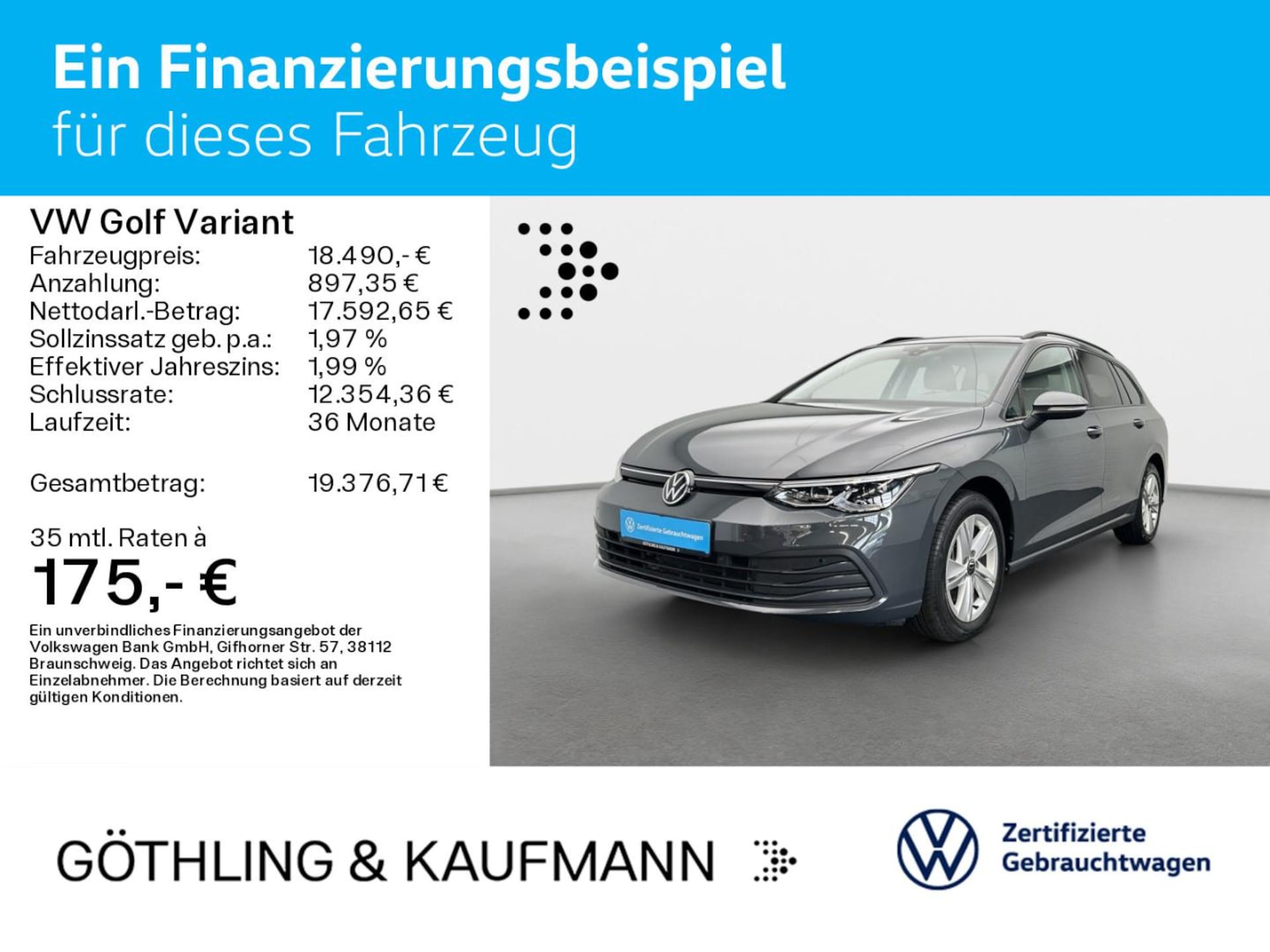 Volkswagen Golf Variant Life
