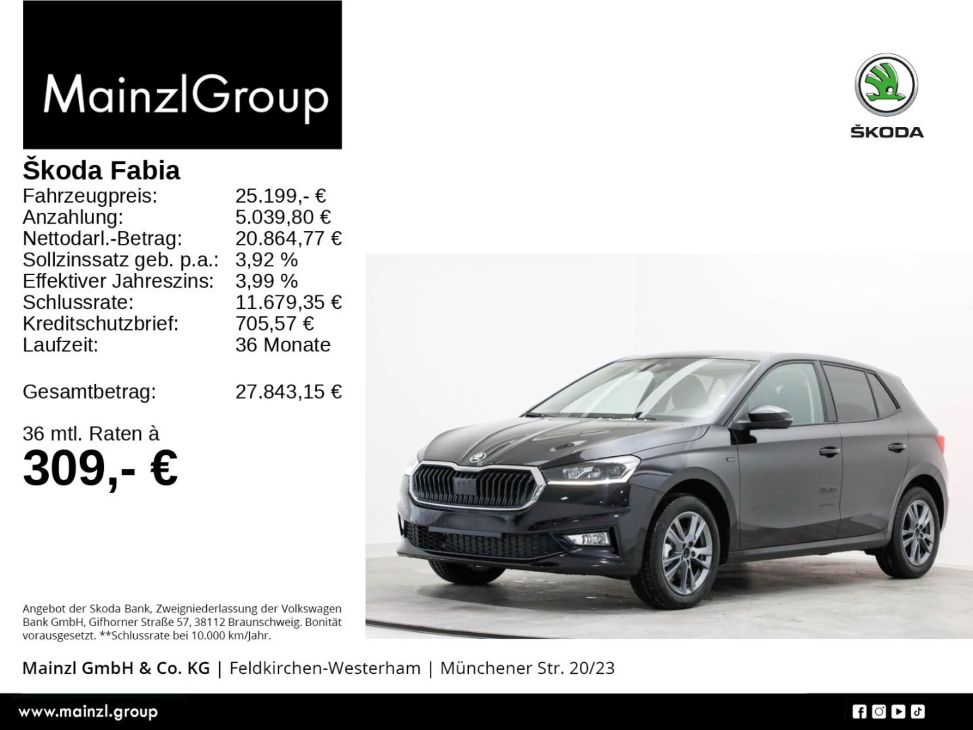 Skoda Fabia Tour