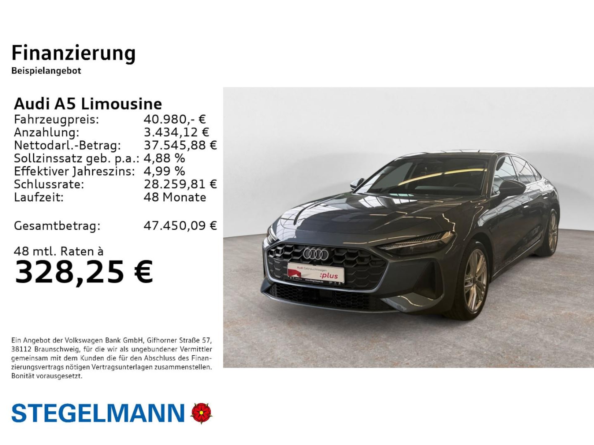 Audi A5 Limousine