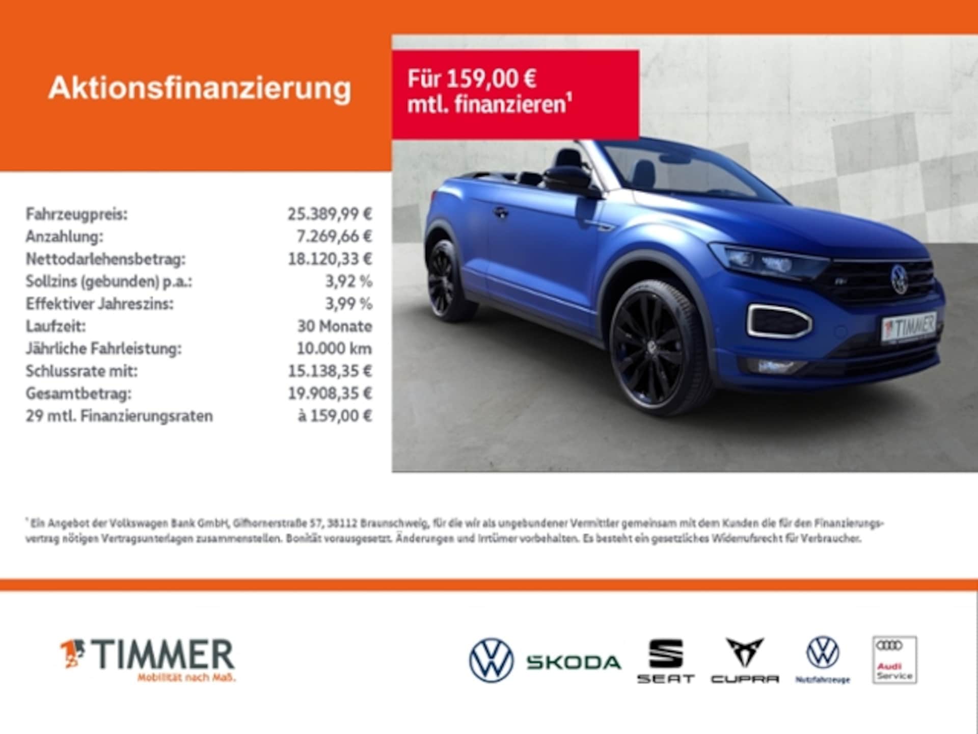 Volkswagen T-Roc Cabriolet R-Line