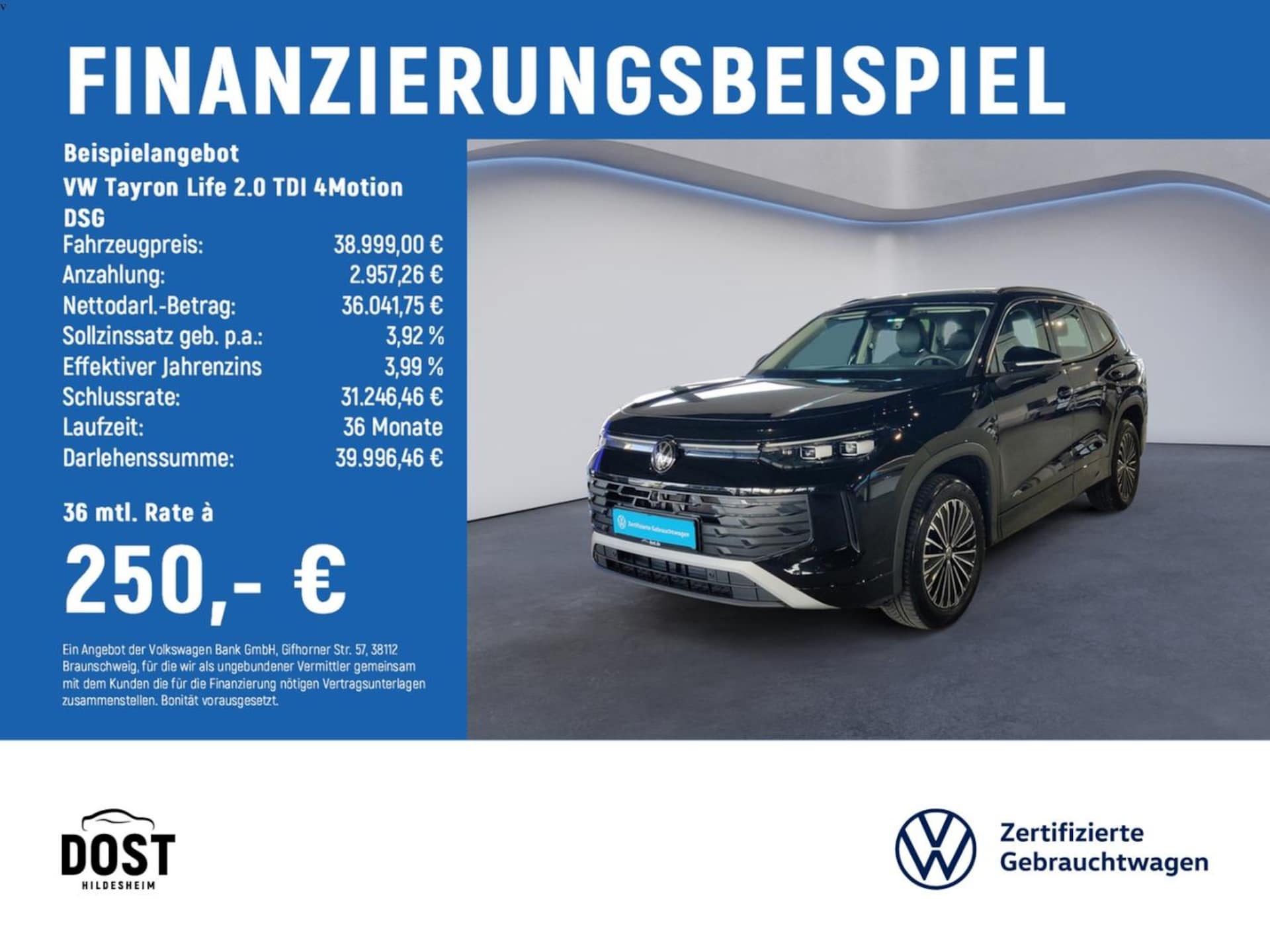 Volkswagen Tayron Life