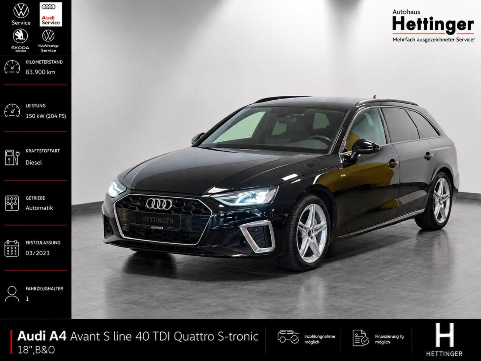 Audi A4 Avant S line