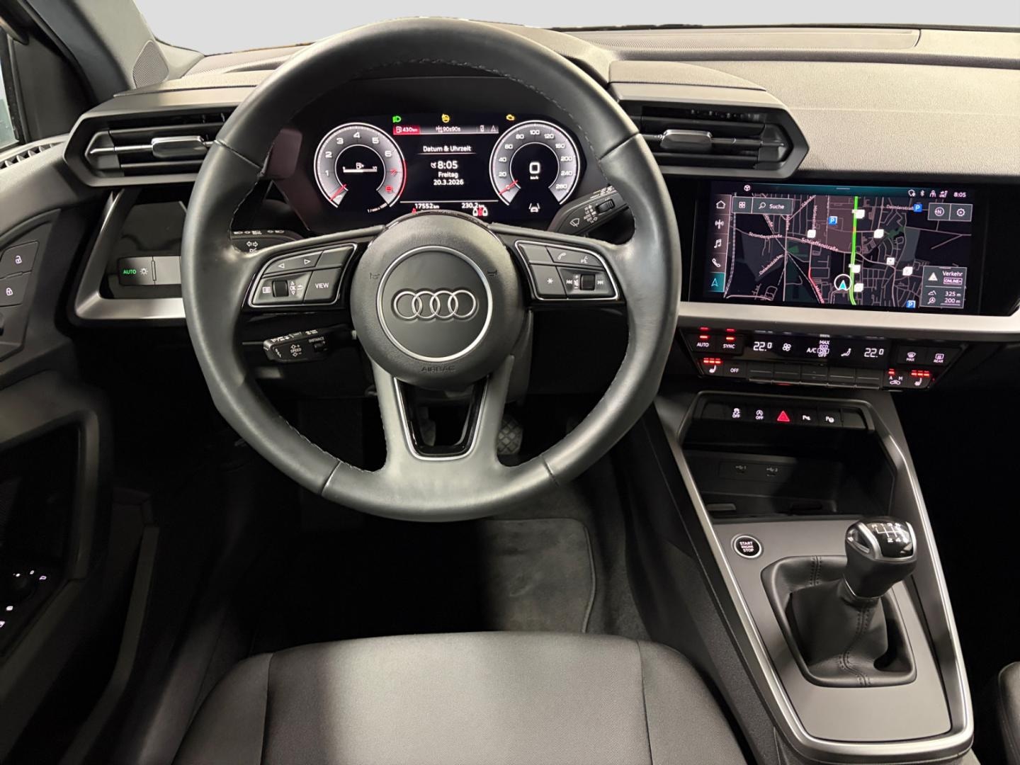 Bild über Audi A3 Sportback S line 35 TFSI Schaltgetriebe - für weitere Informationen kontaktieren Sie den Audi Partner