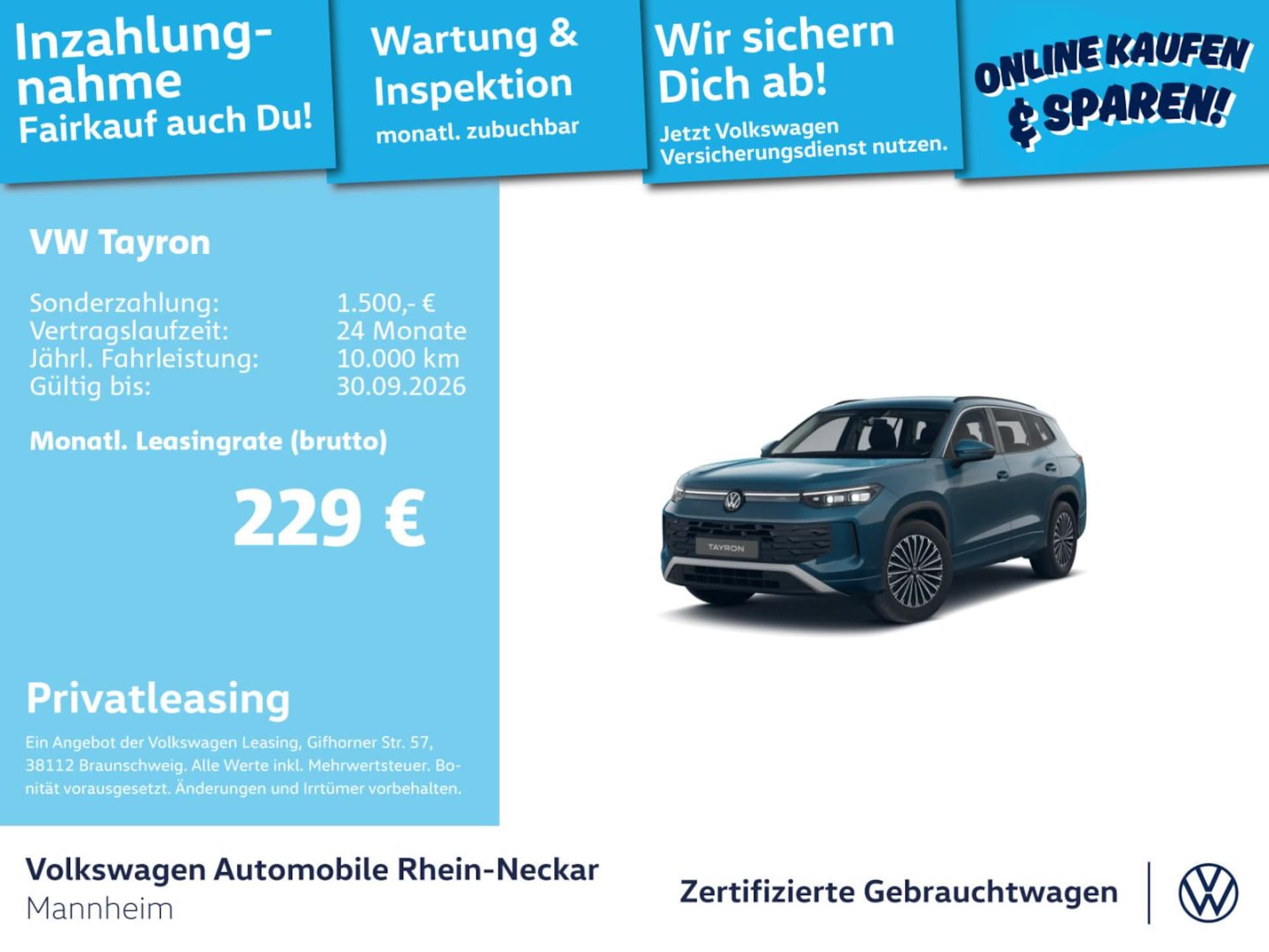 Volkswagen Tayron Life