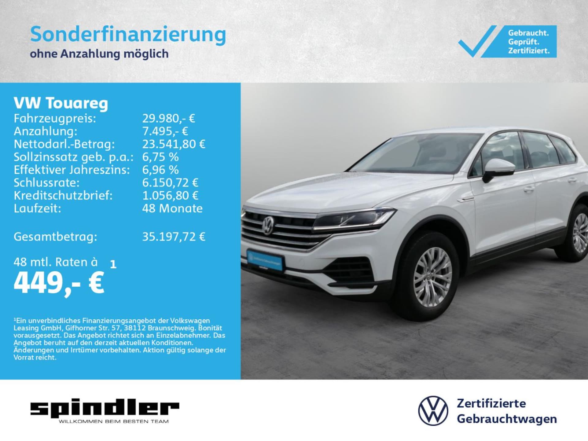Volkswagen Touareg Basis-Modell