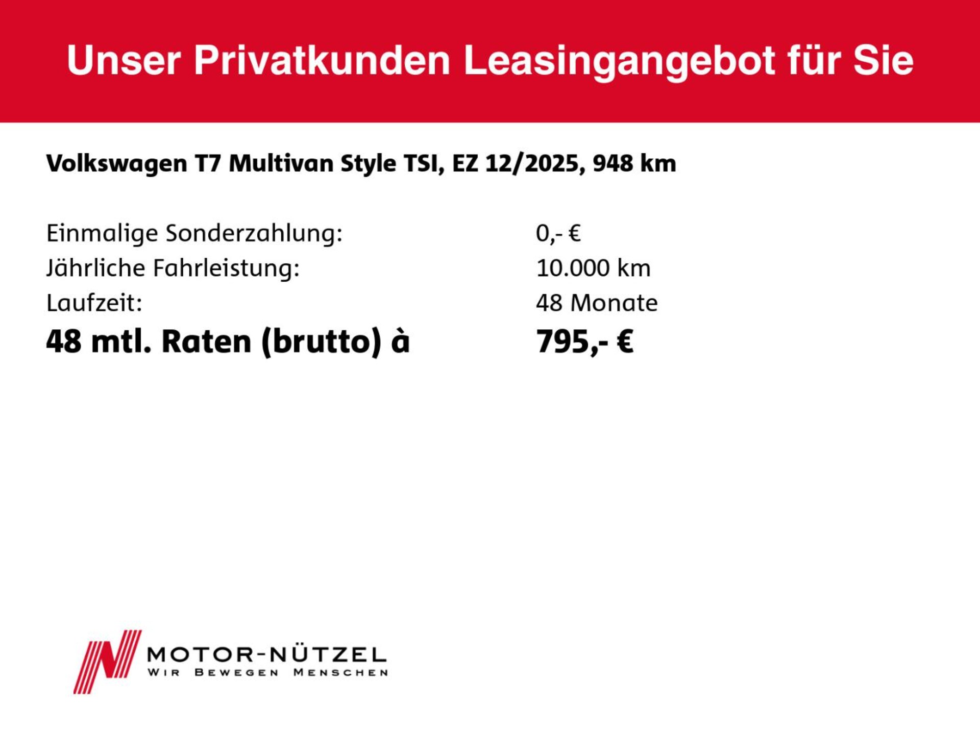 Volkswagen Multivan Langversion Style