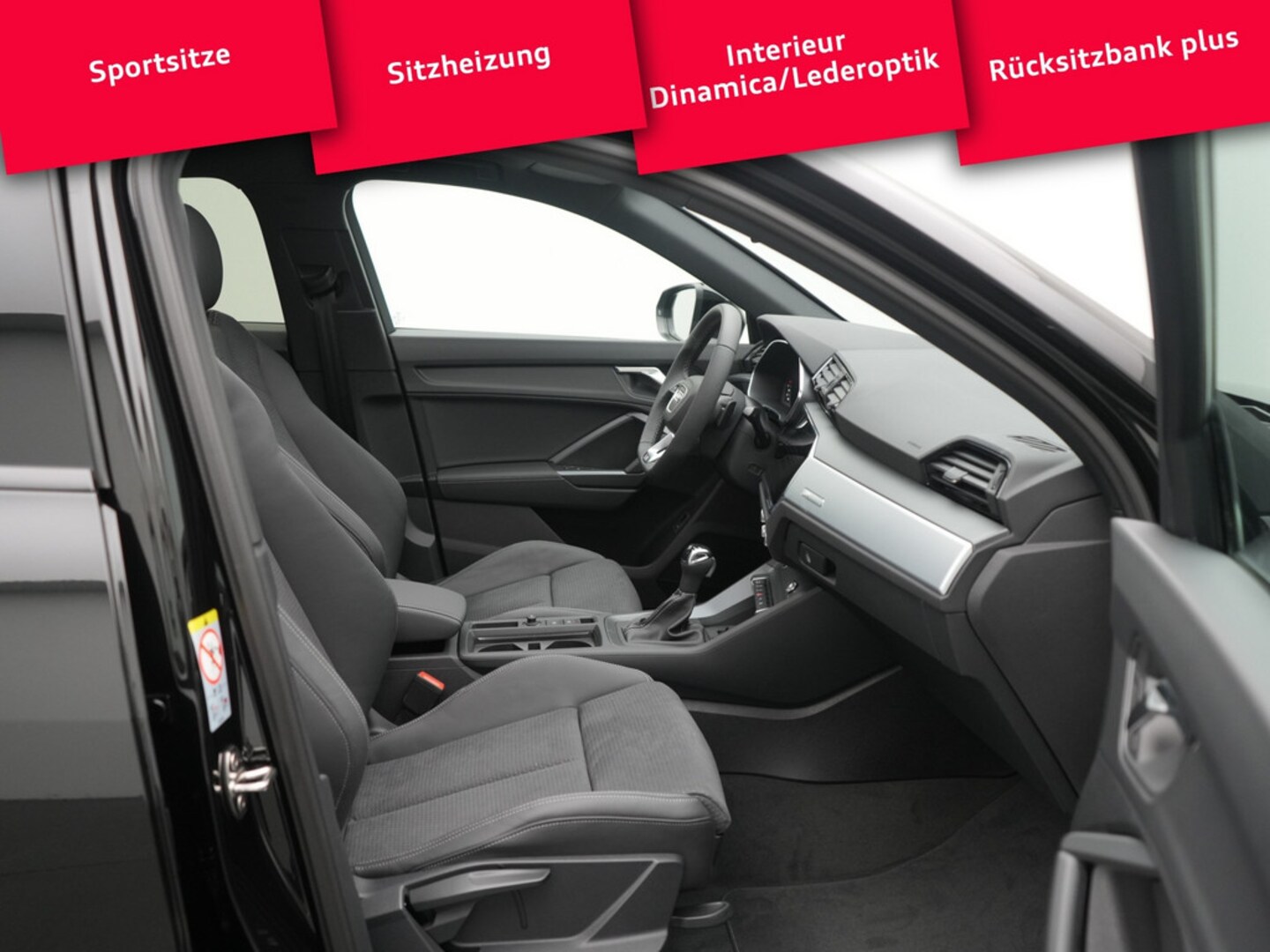 Bild über Audi Q3 Sportback TFSI 110 kW S tronic - für weitere Informationen kontaktieren Sie den Audi Partner