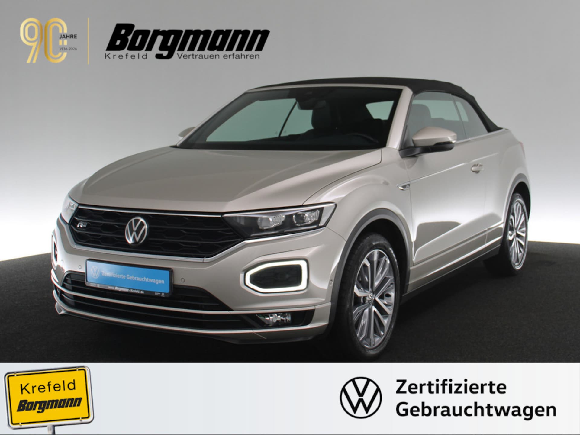 Volkswagen T-Roc Cabriolet 2021 — T-Roc Cabriolet 1.5 TSI R-Line AHK LED ACC
