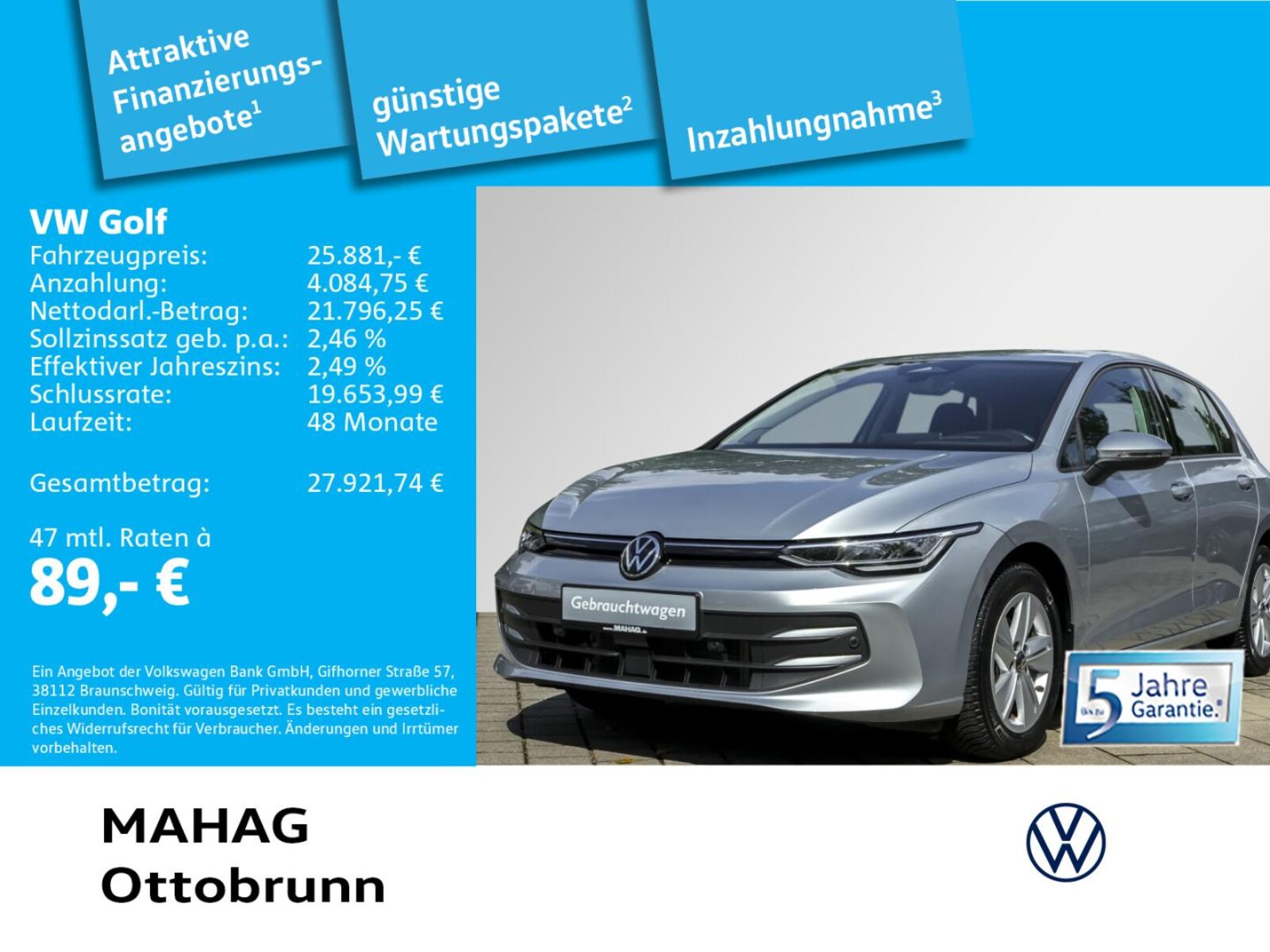 Volkswagen Golf – Bild 2
