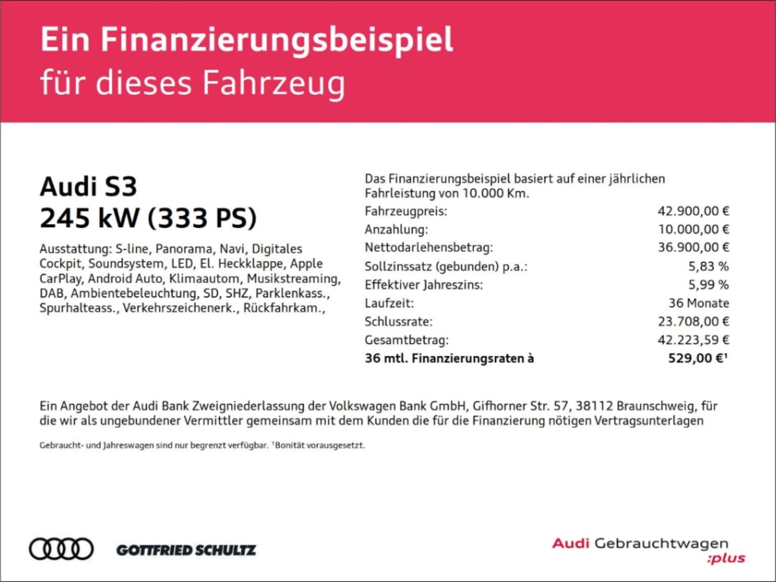 Audi S3 Sportback – Bild 2