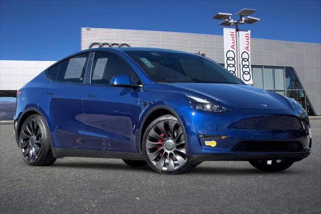 Used 2022 Tesla Model Y Performance with VIN 7SAYGDEFXNF382472 for sale in Santa Clarita, CA