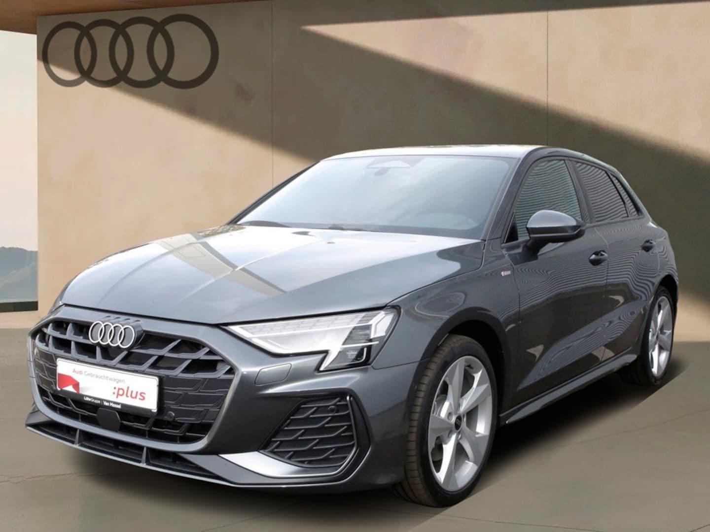 Bild über Audi A3 Sportback S line TFSI quattro 150 kW S tronic - für weitere Informationen kontaktieren Sie den Audi Partner