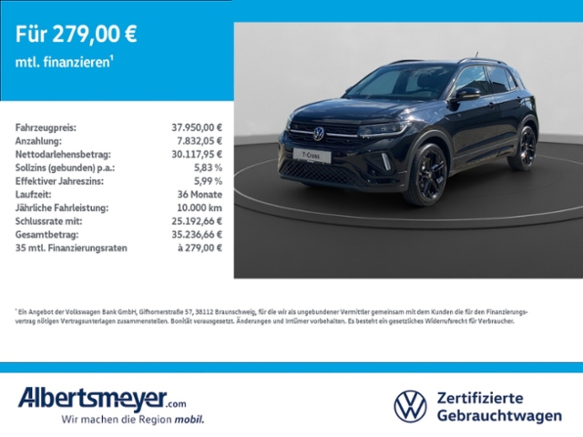 Volkswagen T-Cross R-Line