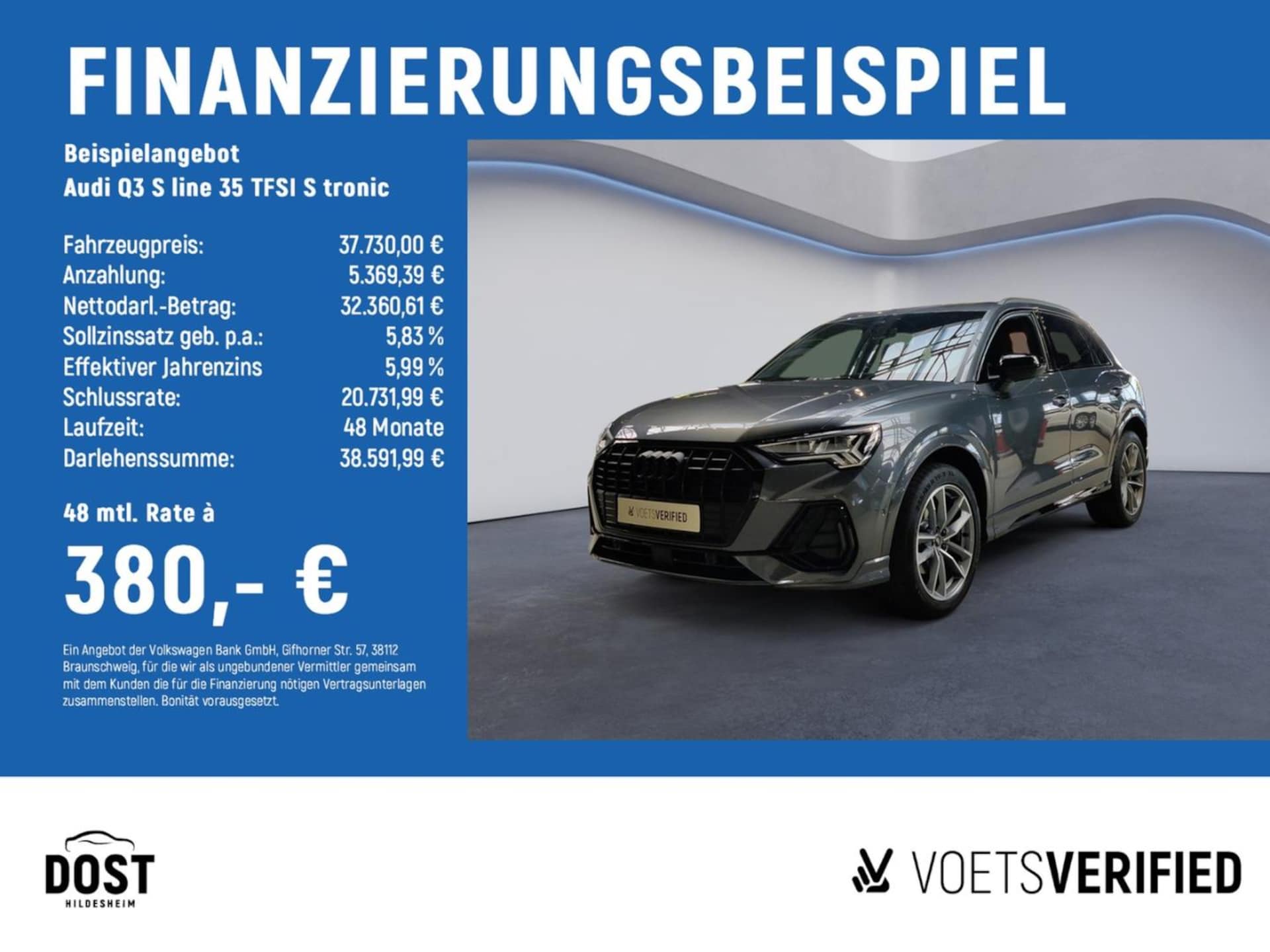 Audi Q3 SUV S line