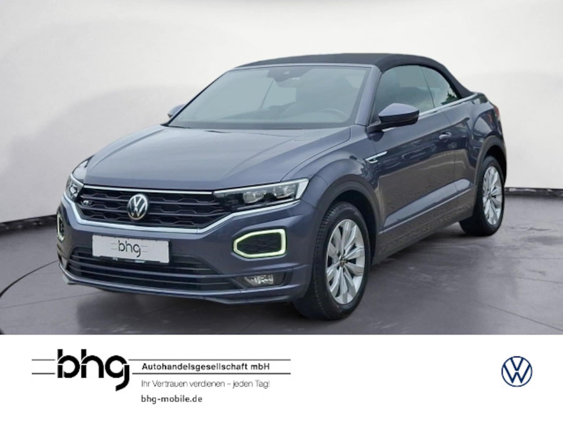 Volkswagen T-Roc Cabriolet 2022 — T-Roc Cabriolet 1.5 TSI DSG R-Line #LED #NAVI #CLIMATRONIC