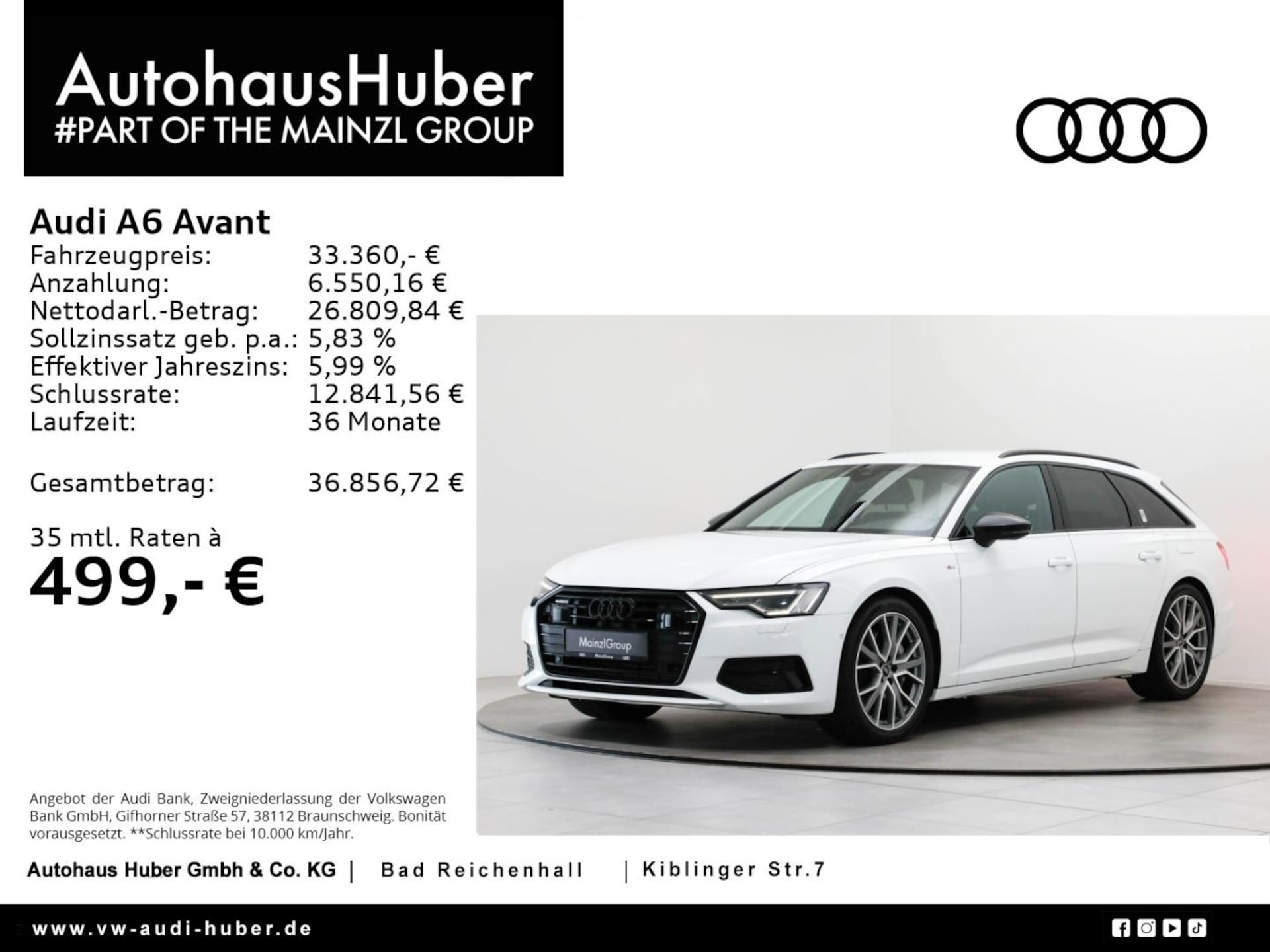 Audi A6 Avant TFSI e Sport