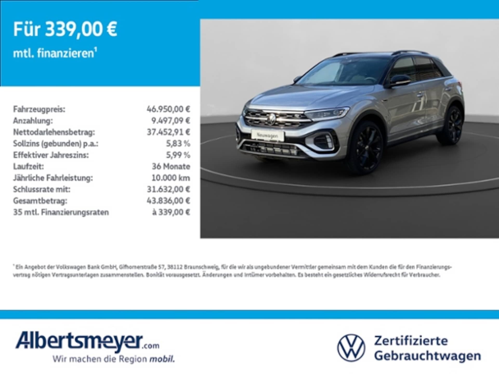 Volkswagen T-Roc R-Line