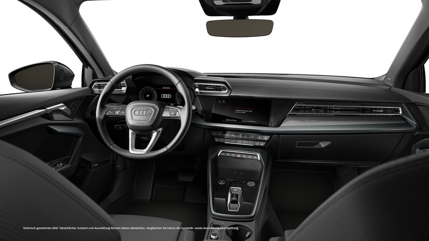 Bild über Audi A3 Sportback TFSI 110 kW S tronic - für weitere Informationen kontaktieren Sie den Audi Partner