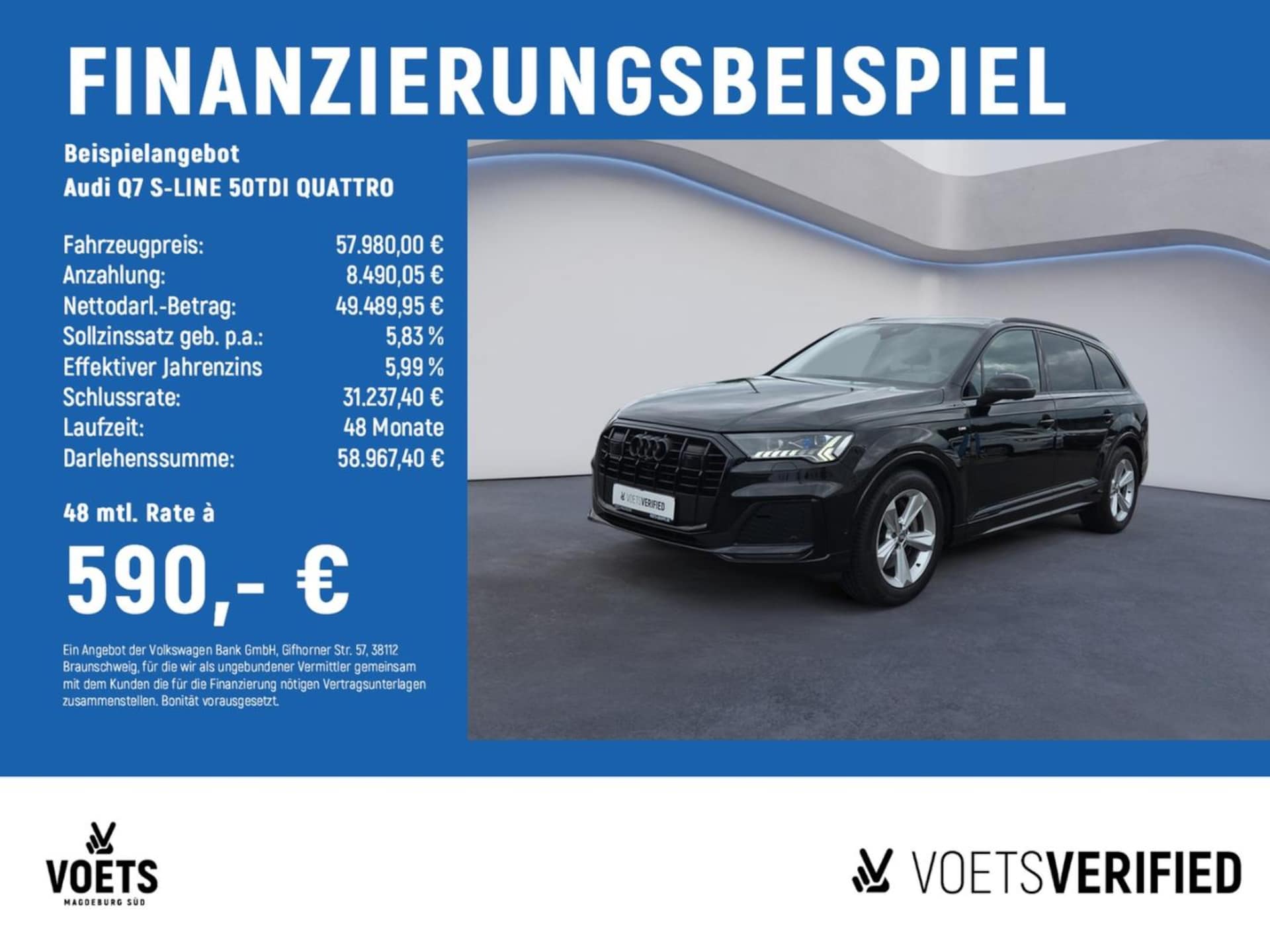 Audi Q7 SUV S line