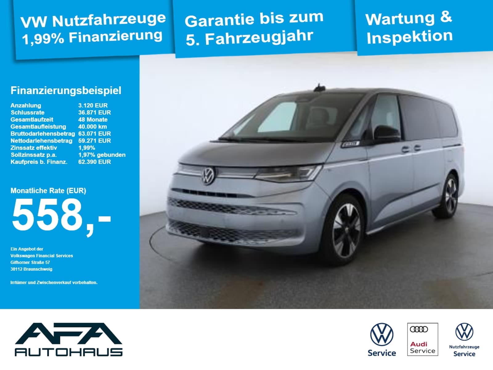 Volkswagen Multivan Langversion