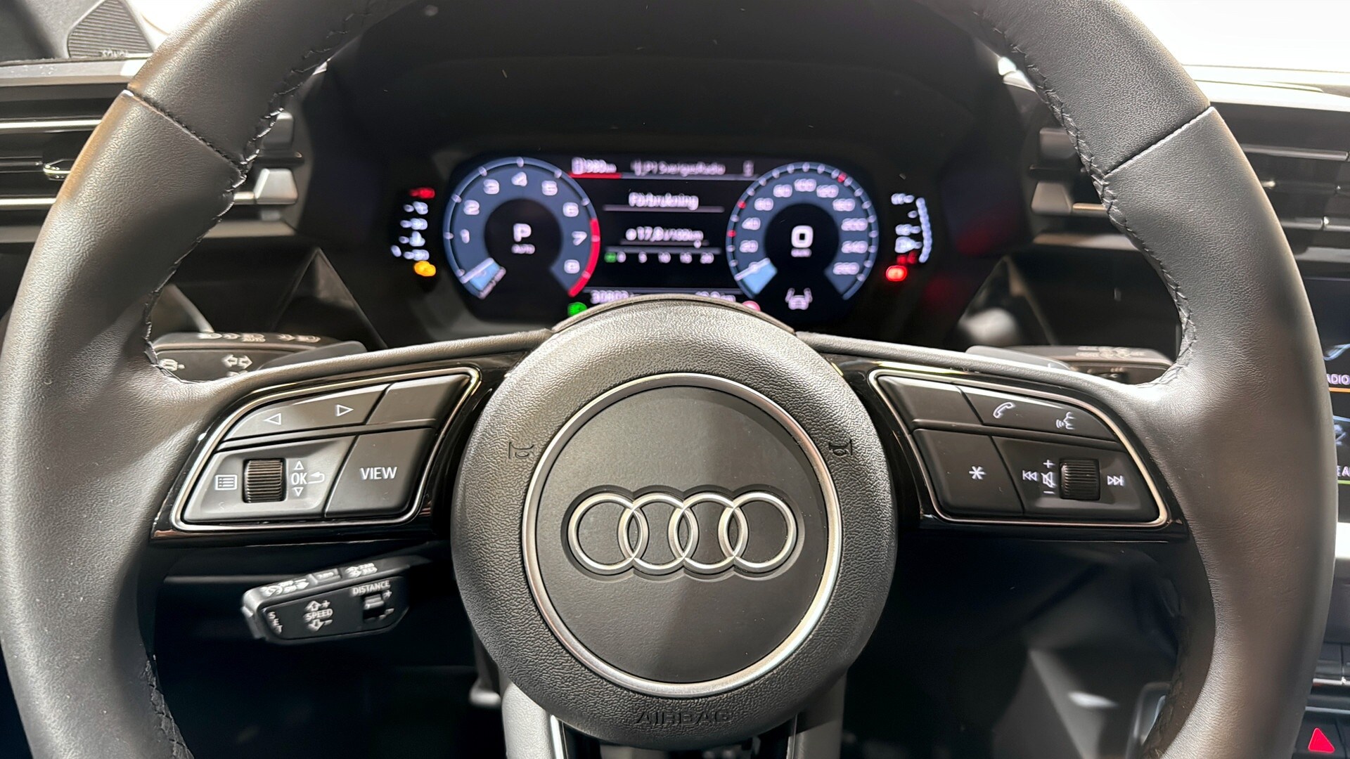 Bild som visar&nbsp;Audi A3 Sportback&nbsp;A3 Sportback 35 TFSI Proline advanced 150 hk S tronic - för mer information kontakta din Audi Partner