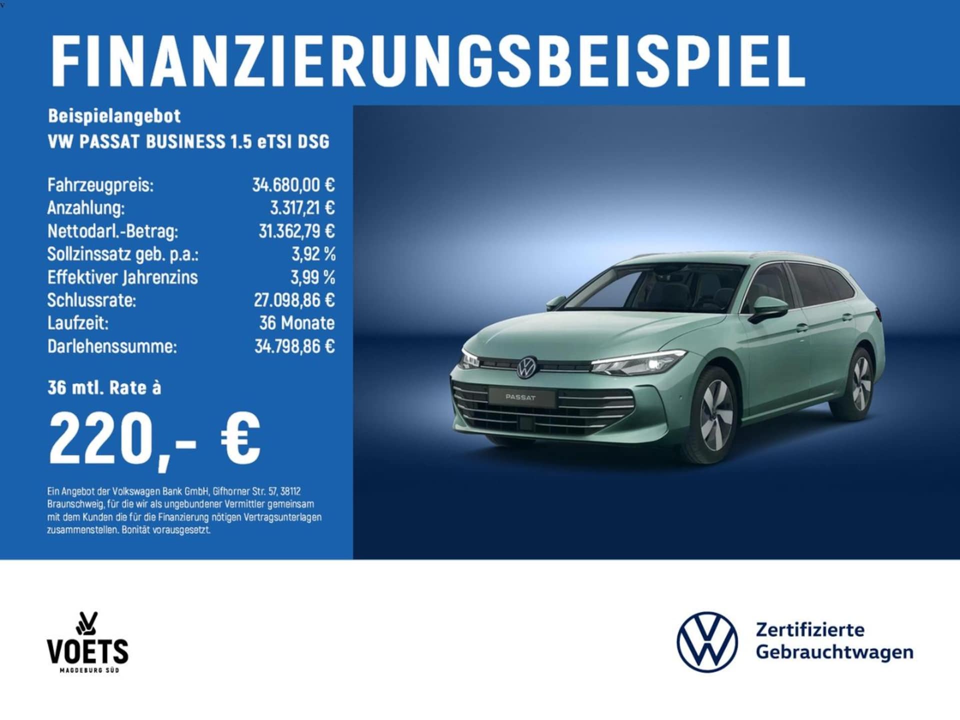 Volkswagen Passat Business