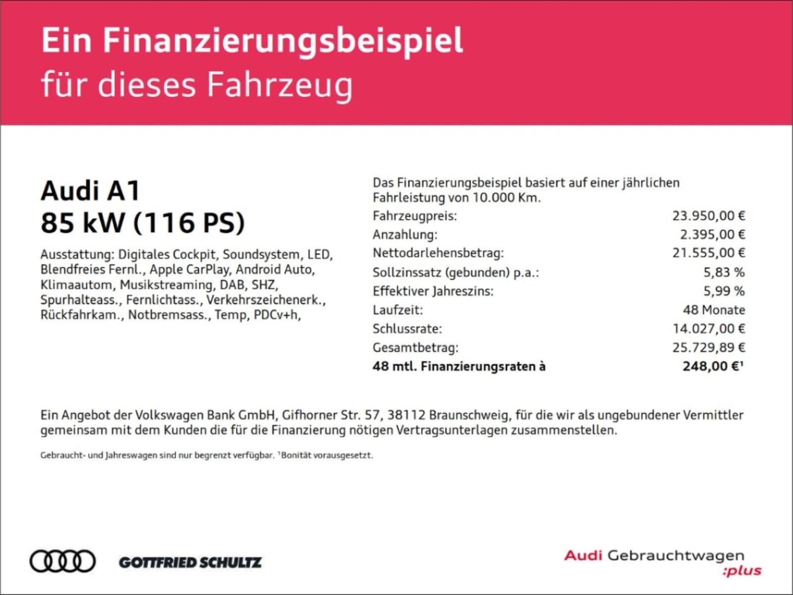 Audi A1 Sportback – Bild 2