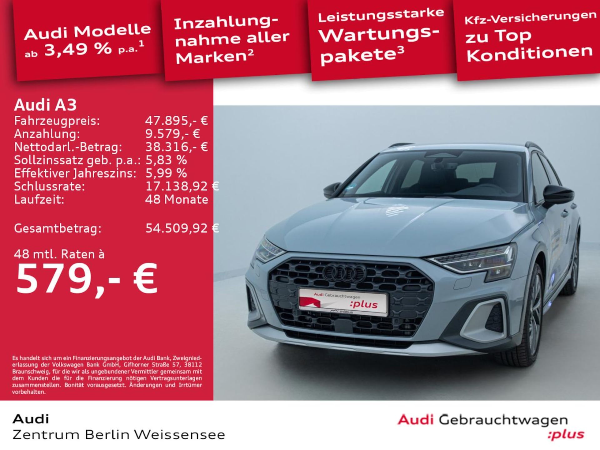 Audi A3 allstreet TFSI e