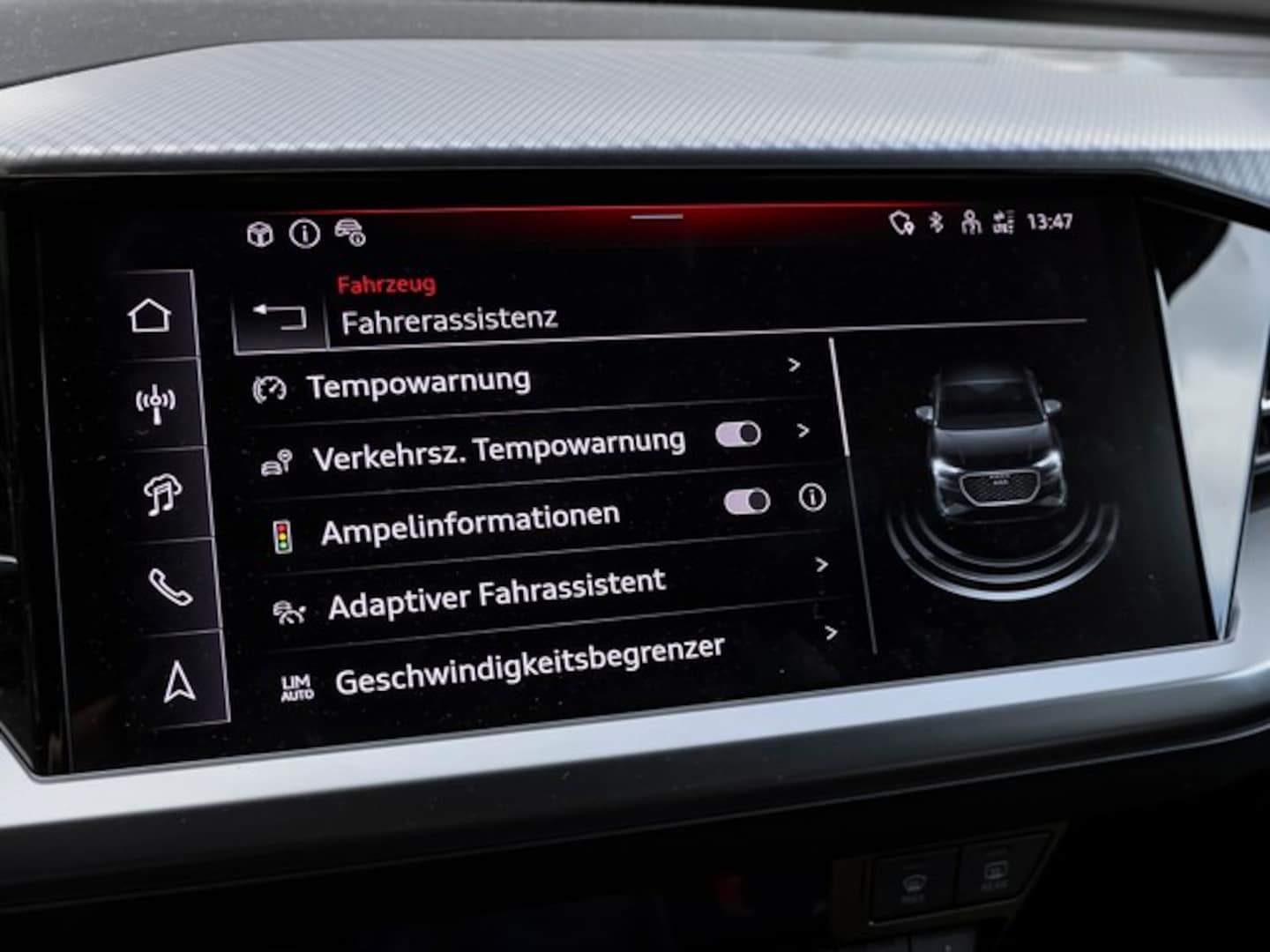 Bild über Audi Q4 Sportback e-tron 55 e-tron quattro - für weitere Informationen kontaktieren Sie den Audi Partner