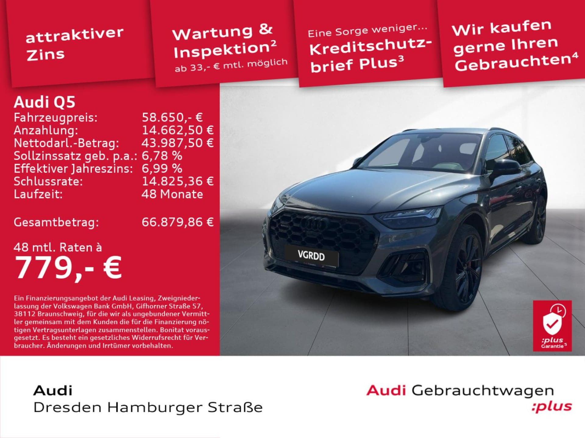 Audi Q5 TFSI e S line