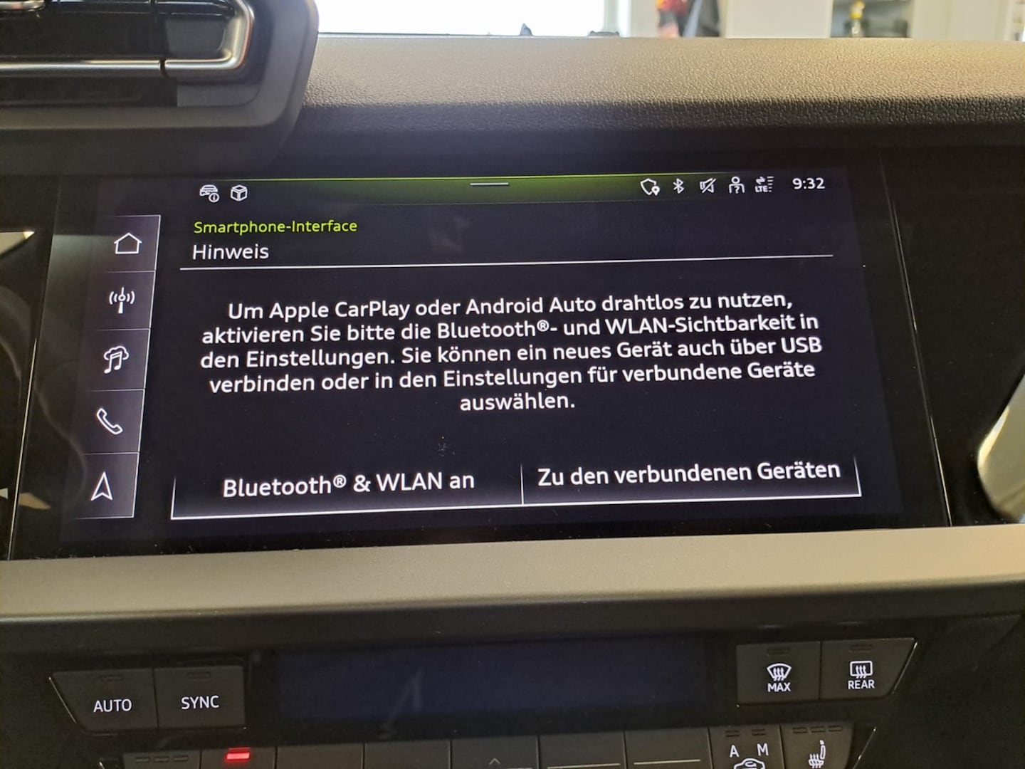 Bild über Audi A3 Sportback S line 35 TFSI S tronic - für weitere Informationen kontaktieren Sie den Audi Partner