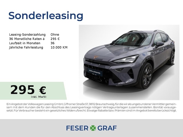 CUPRA Formentor 1.5 eTSI ACC Alcantara Nav Sitzh. 360° (DKT5015868)