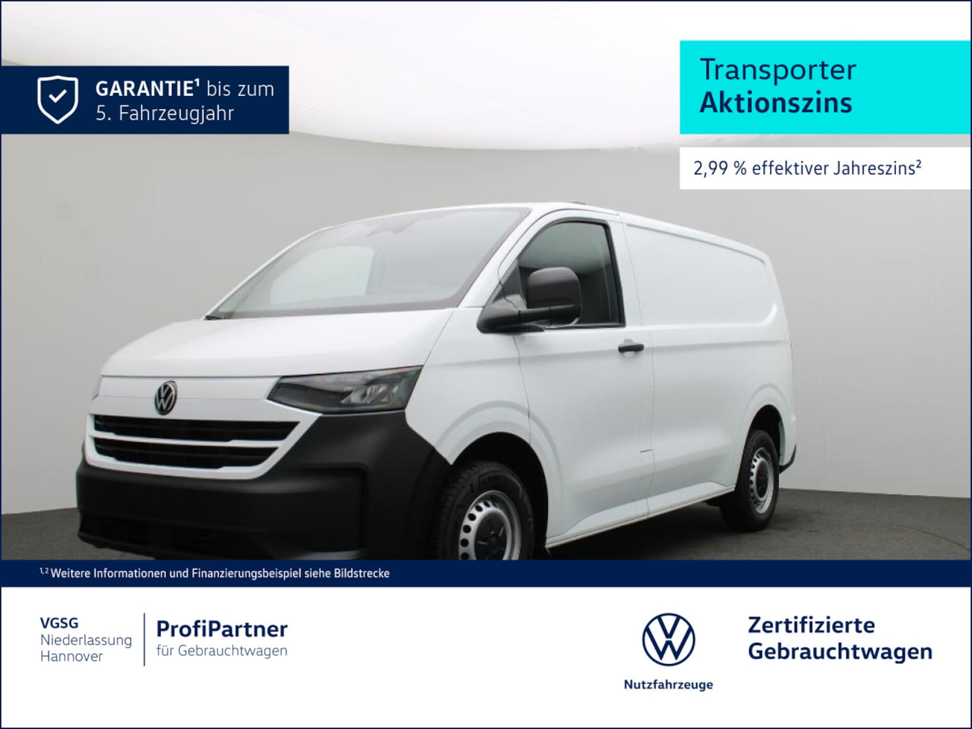 Volkswagen Transporter Kasten kurzer Radstand