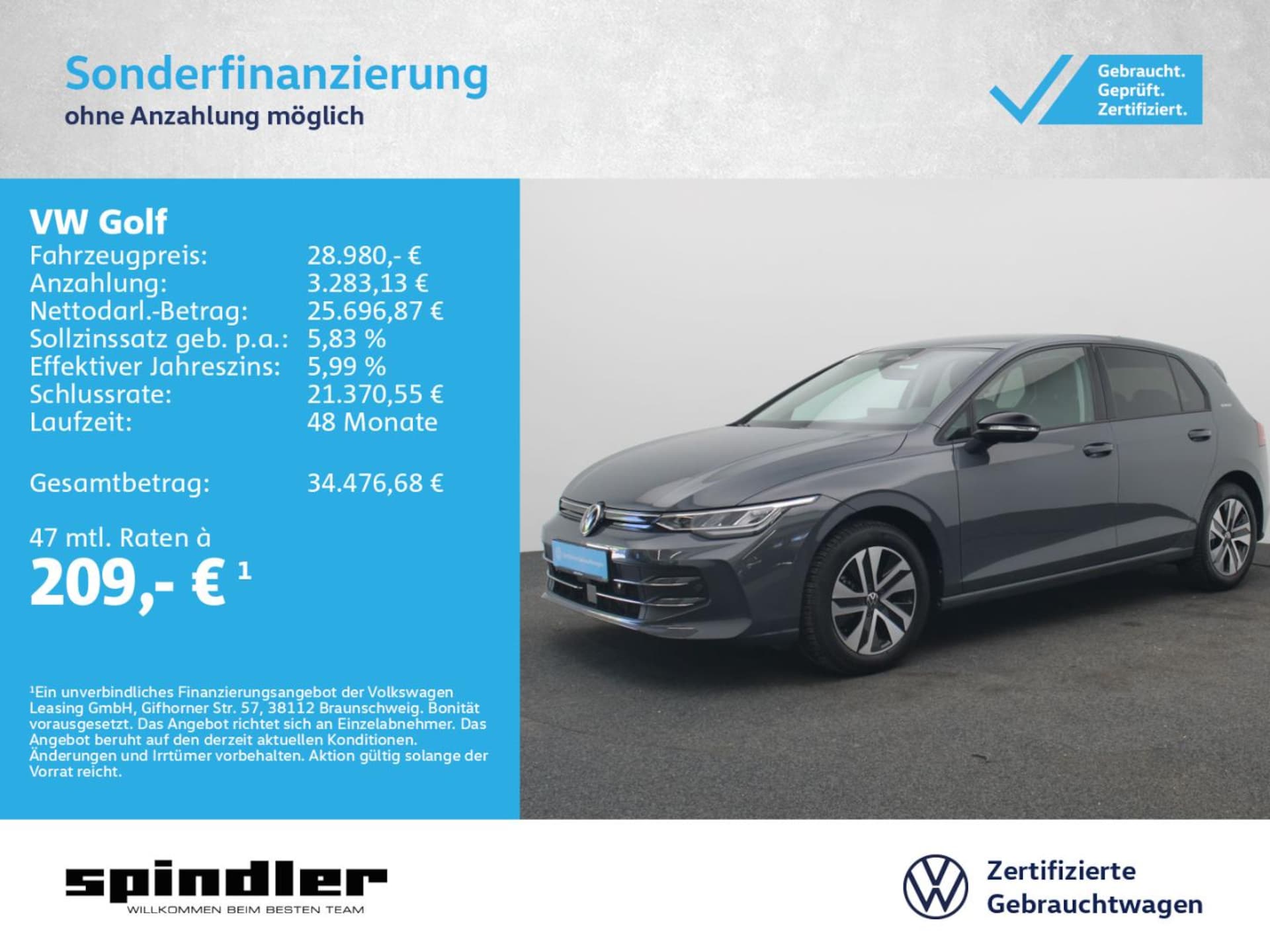Volkswagen Golf ENERGY