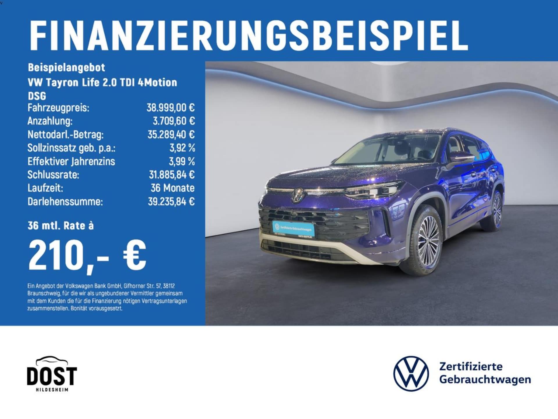 Volkswagen Tayron Life