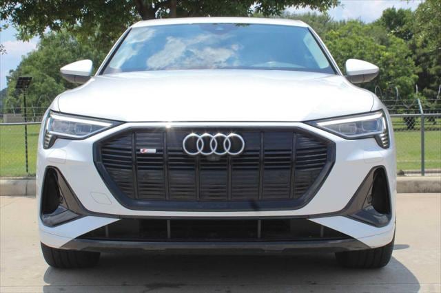 Used 2022 Audi e-tron Sportback Premium Plus with VIN WA12AAGE1NB011754 for sale in Houston, TX