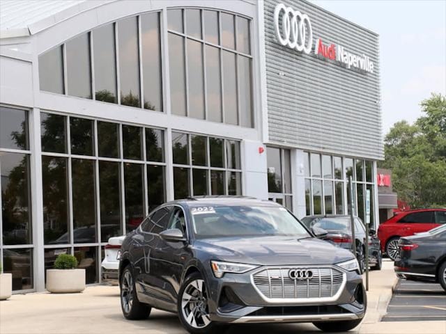 Used 2022 Audi e-tron Sportback Premium Plus with VIN WA12AAGEXNB015740 for sale in Reston, VA