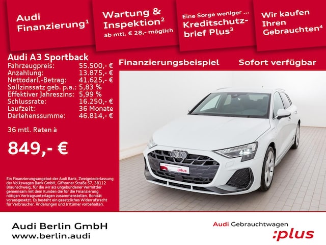 Audi A3 Sportback TFSI e