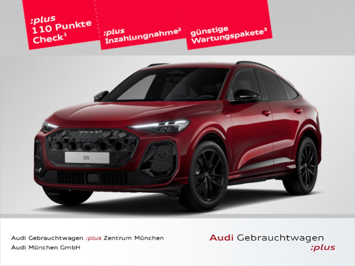 Bild über Audi Q5 Sportback TFSI 150 kW S tronic - für weitere Informationen kontaktieren Sie den Audi Partner