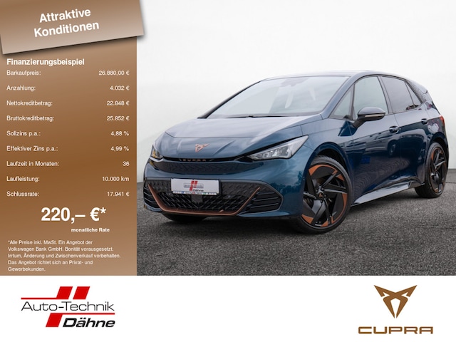CUPRA Born 150 ACC PDC SHZ RÜCKFAHRKAMERA HUD LED (BFZ008641)