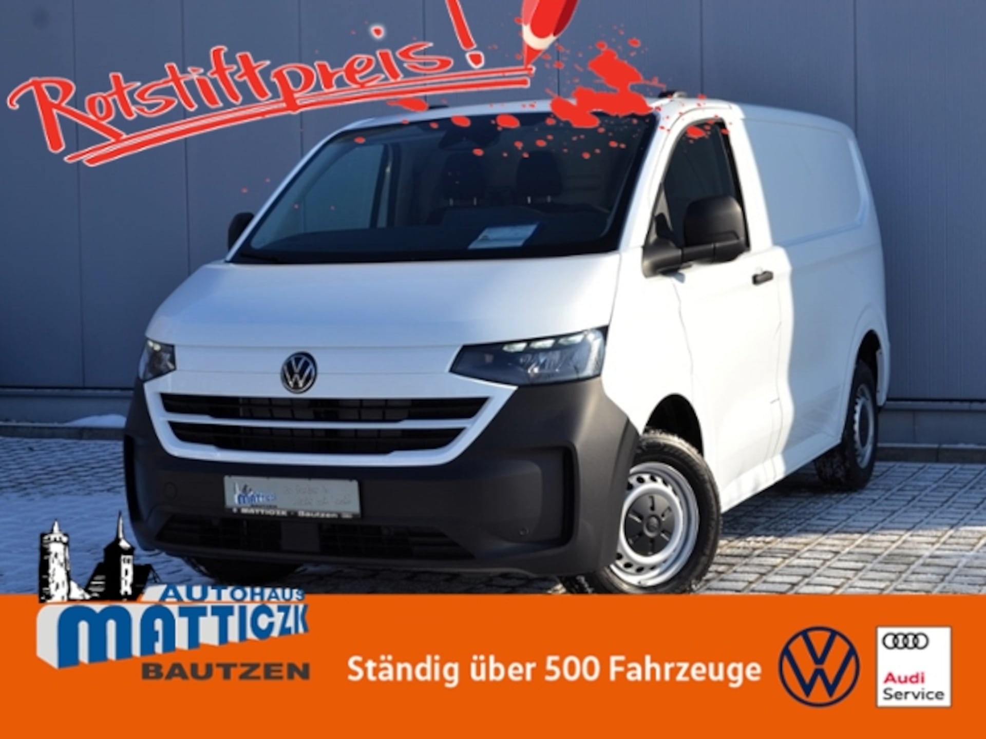 Volkswagen Transporter Kasten kurzer Radstand