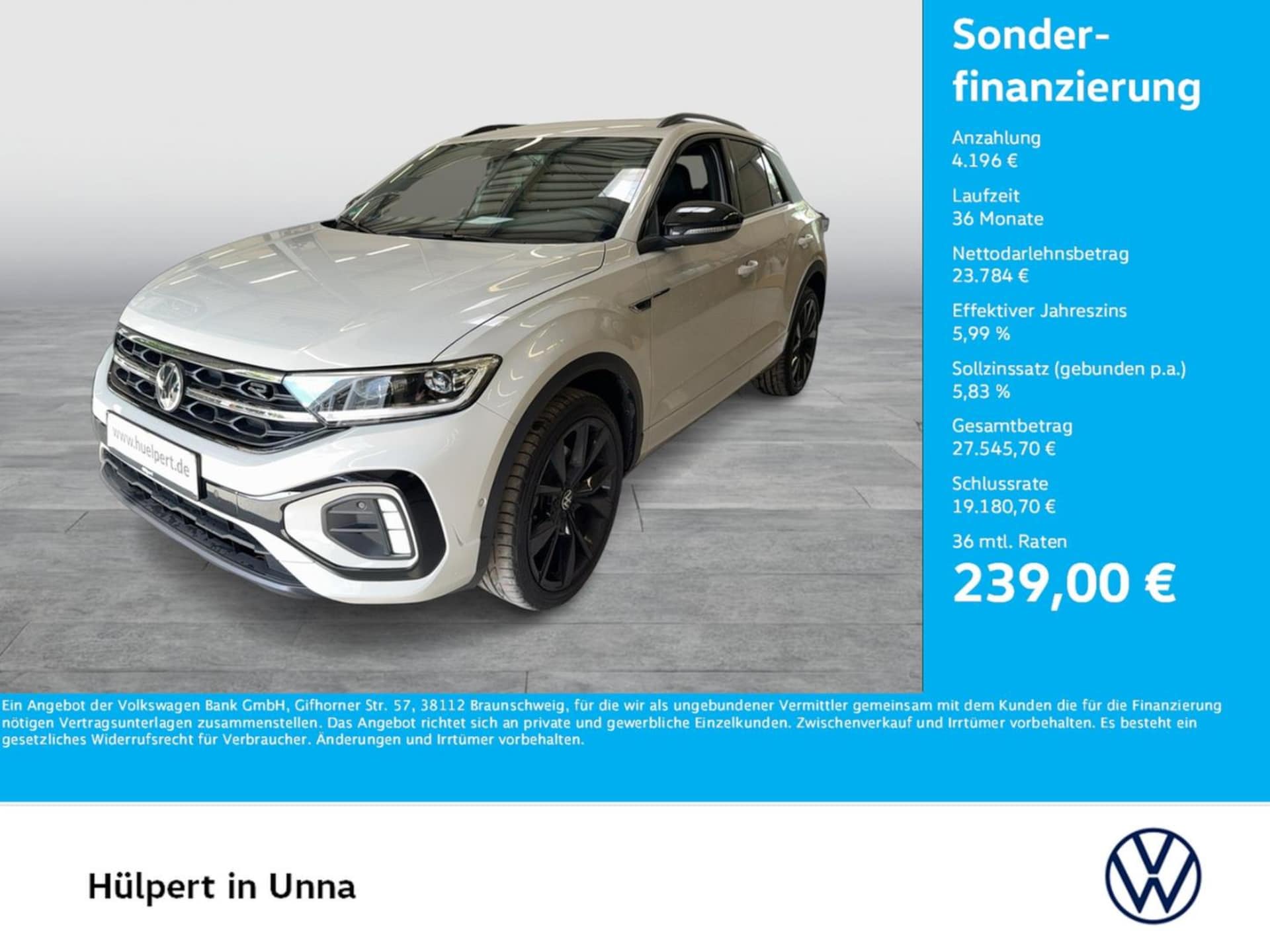 Volkswagen T-Roc R-Line