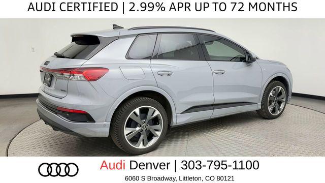 Certified 2023 Audi Q4 e-tron Prestige with VIN WA1M2BFZ5PP044665 for sale in Littleton, CO