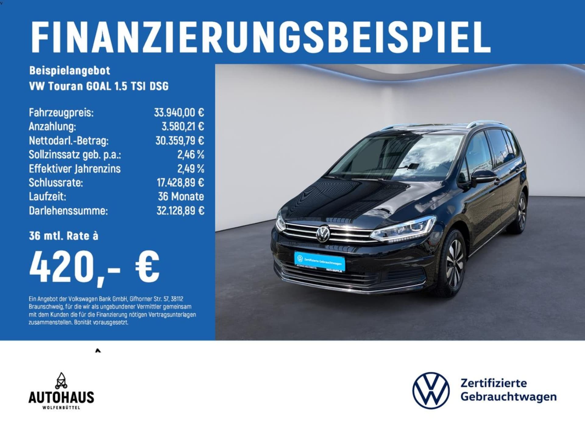 Volkswagen Touran Comfortline