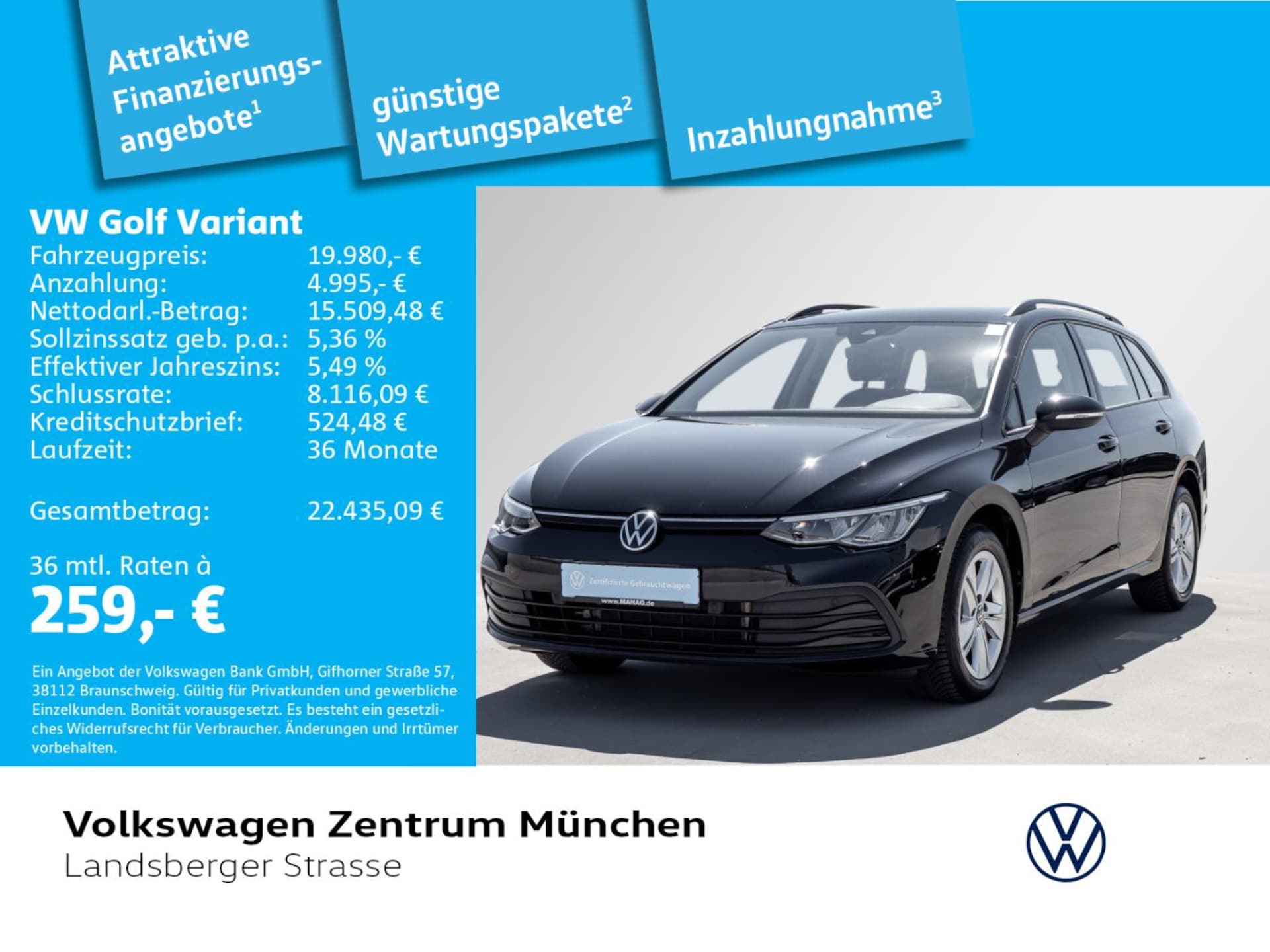 Volkswagen Golf Variant Life