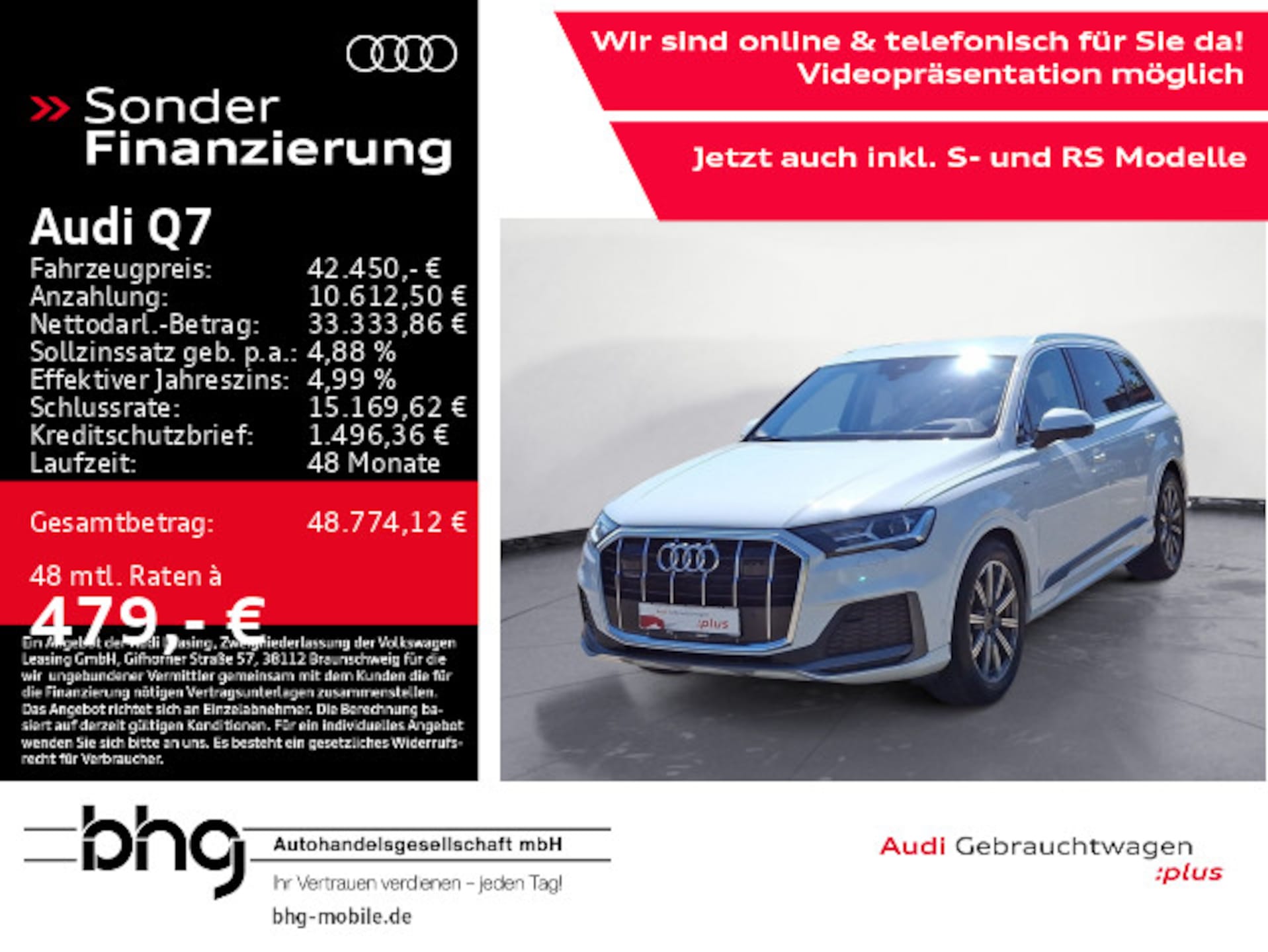 Audi Q7 SUV S line